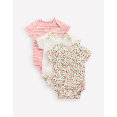 3 Bodies À Motif Floral-Motif Flowerbed Multi