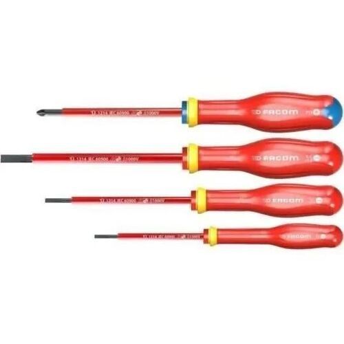 FACOM COFFRET DE 4 TOURNEVIS ISOLES 1000V
