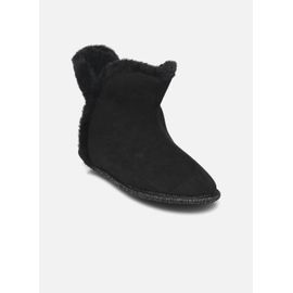 Chaussons Isotoner Bottillon Suedine Et Fourrure Pour