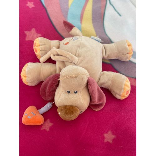 Doudou Chien Nattou Musical Gros Model