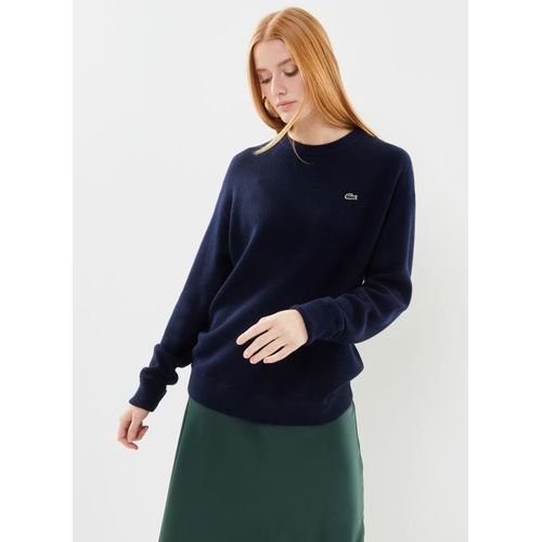 Vêtements Lacoste Pull Femme Lacoste Col Rond En Laine Pour Accessoires