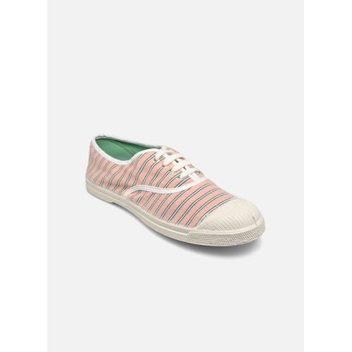 Baskets Bensimon Lacets Rayures Pour