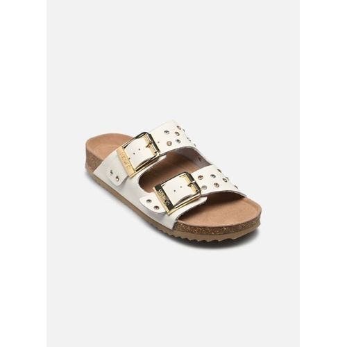 Sandales Et Nu Pieds Colors Of California Two Buckle Sandal Nubuck Stras Pour Femme