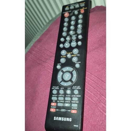 Télécommande Samsung 00062B originale pour combiné TV télévision DVD magnétoscope VCR de la marque