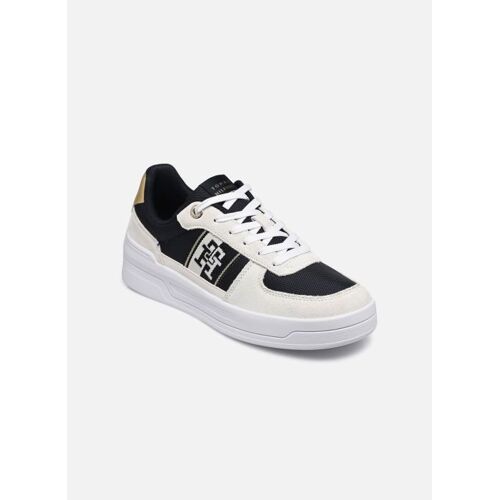 Baskets Tommy Hilfiger Basket Sneaker With Webbing Gold Pour