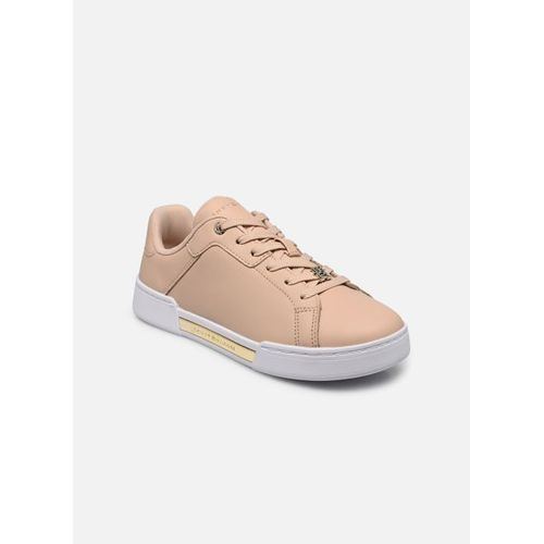 Baskets Tommy Hilfiger Court Sneaker Golden Th Pour