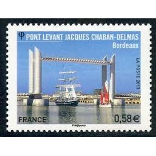 Pont Levant Jacques Chaban Delmas Année 2013 N° 4734 Yvert Et Tellier Luxe