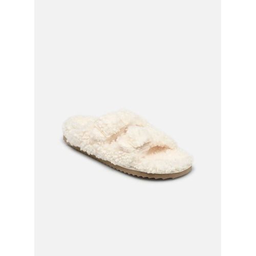 Chaussons Colors Of California Furry Slipper Plastic Buckle Pour Femme