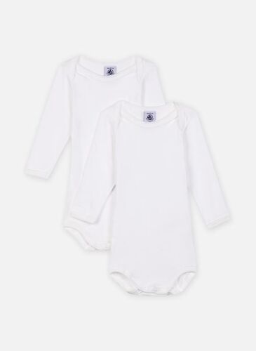 Vêtements Petit Bateau Lot De 2 Bodies Manches Longues Unis Pour Accessoires