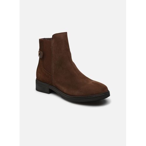 Bottines Et Boots Tommy Hilfiger Th Suede Flat Boot Pour