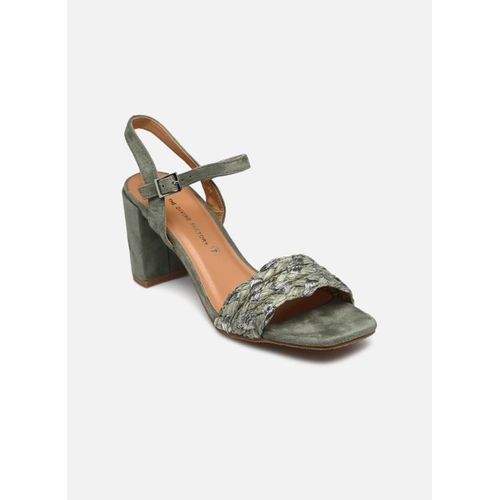 Sandales Et Nu Pieds Divine Factory Ql4823_vert D'eau Pour Femme