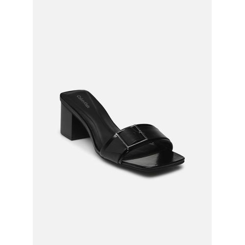 Sandales Et Nuspieds Calvin Klein Heel Mule 50 W/buckl Pour