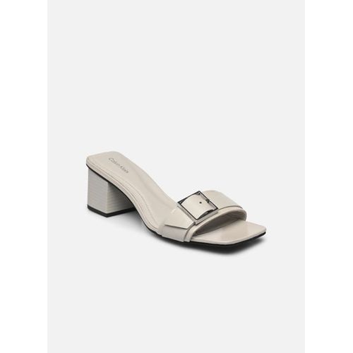 Sandales Et Nuspieds Calvin Klein Heel Mule 50 W/buckl Pour