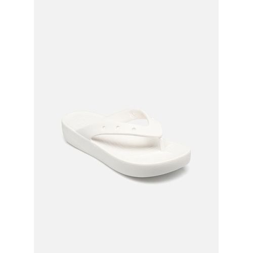 Chaussures Sandales Et Nuspieds Crocs Classic Platform Flip W Whi Pour