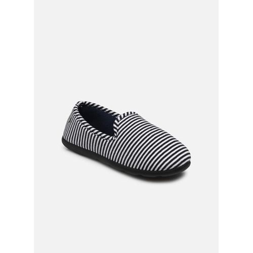 Chaussons Isotoner Slipper Ergonomique Everywear Jersey Bio Marinière Pour