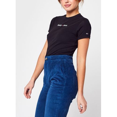 Vêtements Tommy Jeans Tjw Baby Serif Linear Ss Pour Accessoires