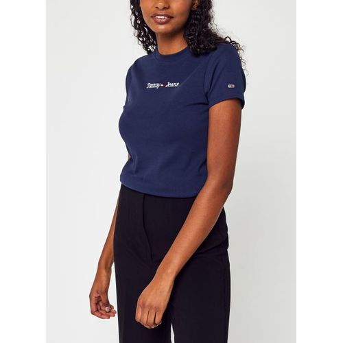 Vêtements Tommy Jeans Tjw Baby Serif Linear Ss Pour Accessoires