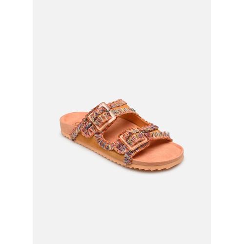 Mules Et Sabots Colors Of California Sandales En Suede Avec Crochet Multicolore Hc.Bio303 Pour Femme - 36