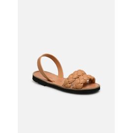 Sandales Et Nu-Pieds Minorquines Avarca Cabrera Cuir Naturel Pour Femme - 38