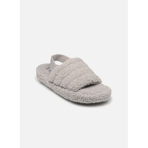 Chaussons Sarenza Wear Chausson Bouclette Anna Gris Femme Pour Femme