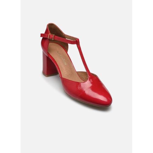 Escarpins Georgia Rose Esolo Cuir Vernis Plissé Pour Femme