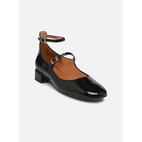 Ballerines Georgia Rose Adouble Cuir Vernis Plissé Pour Femme