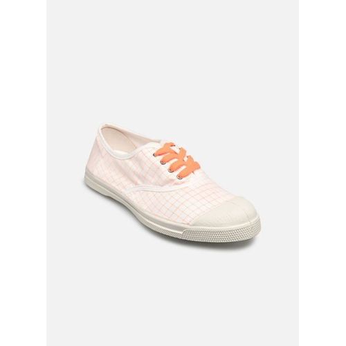 Baskets Bensimon Lacet Neon Checks Pour