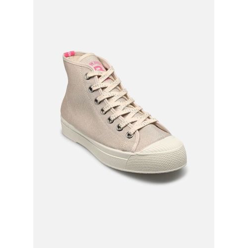 Baskets Bensimon Stella Ecru Shiny Pour