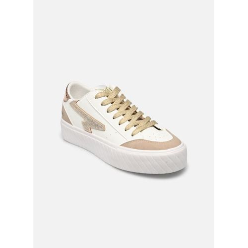 Kaporal Baskets Cyndia Blanche Et Or