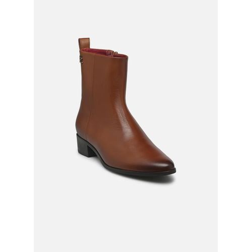 Bottines Et Boots Tommy Hilfiger Low Cowboy Flat Leather Pour