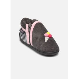 Chaussons Isotoner Bottillons Zip En Microséponge W Pour Enfant