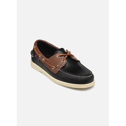 Chaussures Lacets Sebago Portland Lea Wax Lea Pour