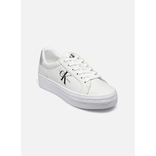 Baskets Calvin Klein Vulc Flatform Laceup Lth Pour Femme - 40