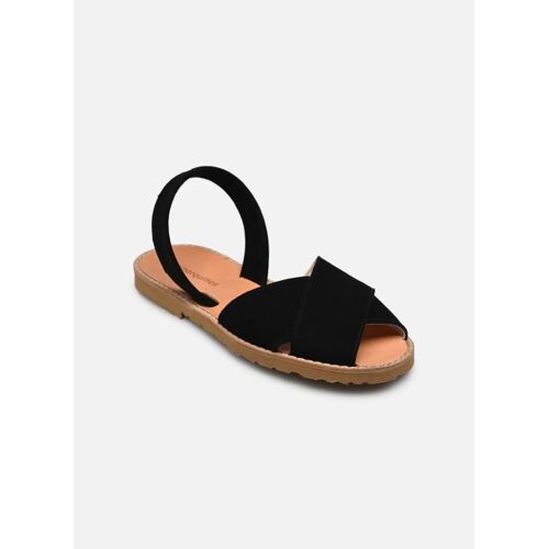 Sandales Et Nu Pieds Minorquines Avarca Cala Daim Pour Femme
