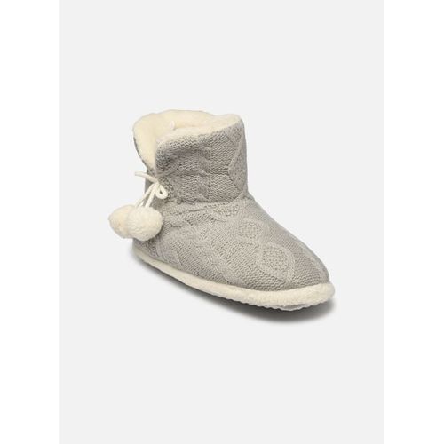 Chaussons Sarenza Wear Chaussons Montant Femme Tricots Et Pompons Pour Femme