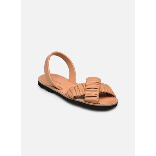 Sandales Et Nu Pieds Minorquines Avarca Illueca Cuir Pour Femme