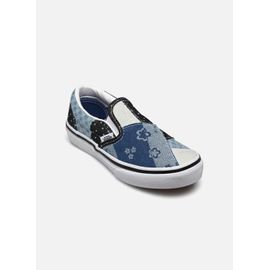 Chaussures Baskets Vans Uy Classic Slipson Patchwork Pour Enfant