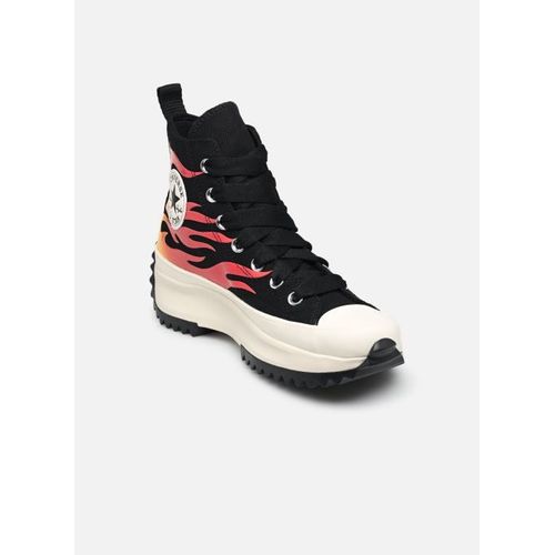 Chaussures Baskets Converse Run Star Hike Flame Check Hi Pour