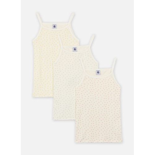 Vêtements Petit Bateau Lot De 3 Chemises À Bretelles Petits Coeurs Pour Accessoires
