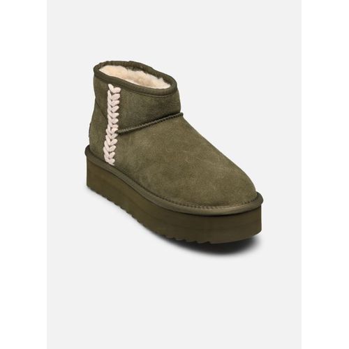 Bottines Et Boots Colors Of California Platform Boot Spike Stitching Pour Femme