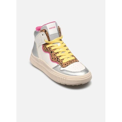 Chaussures Baskets Geox J Laquinny Girl B Pour Enfant