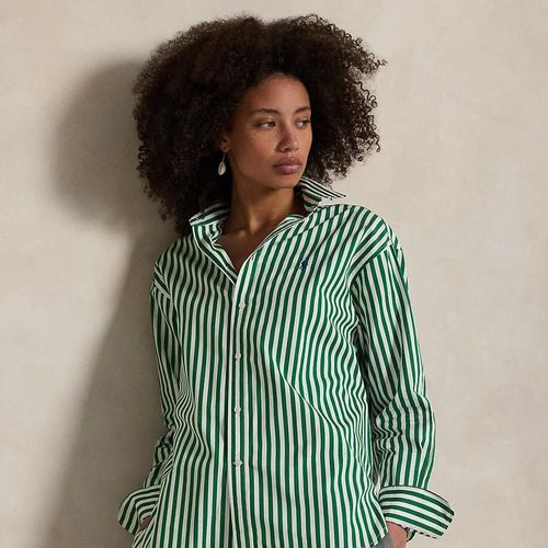 Chemise Décontractée En Coton Rayé