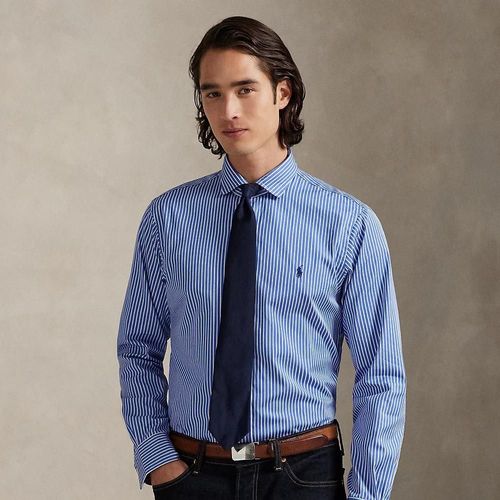 Chemise En Popeline Rayée Custom Fit