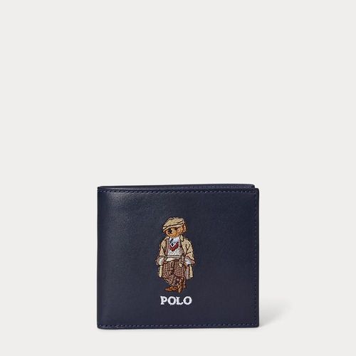 Portefeuille Polo Bear en cuir