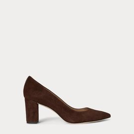 Escarpins Lanette En Daim Talon