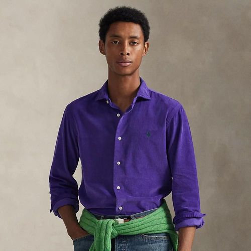 Chemise Custom Fit En Velours Côtelé