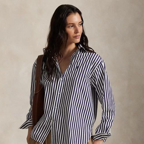 Chemise Décontractée En Coton Rayé