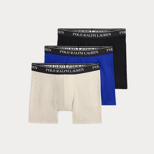 Lot De Trois Slips-Boxers Coton Stretch