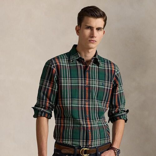 Chemise Oxford Ajustée Écossaise