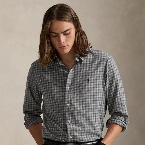 Chemise En Sergé Écossais Custom Fit